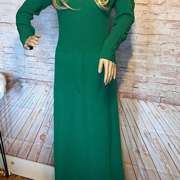 Knit Bazaar Vintage Knit maxi dress size 6/8 - Picture 4 of 10